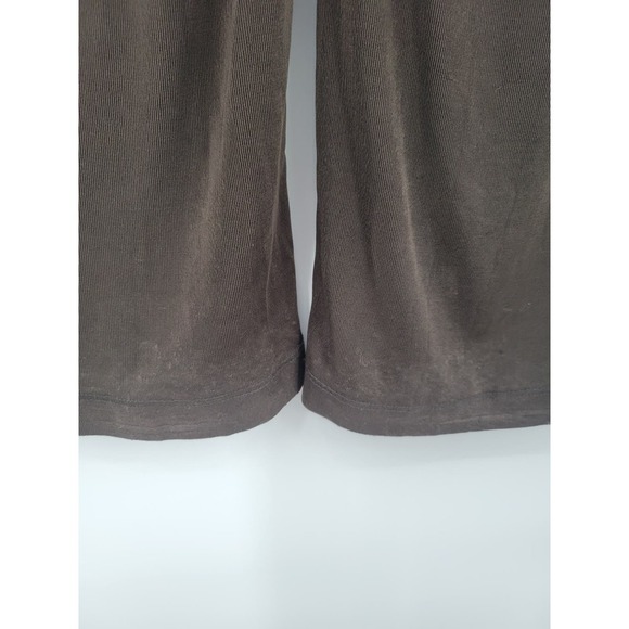 Maggie Barnes Brown Wide Leg Baggy High Rise Travel Pants 14 16 - Picture 8 of 9
